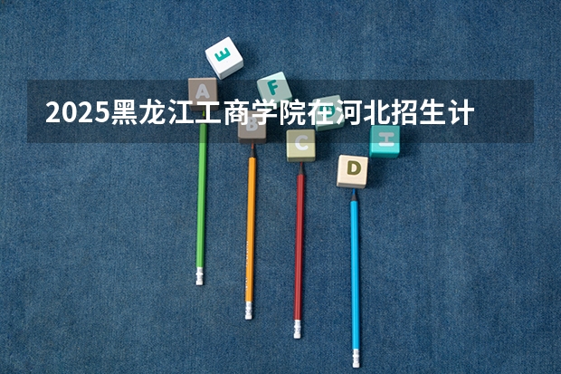 2025黑龙江工商学院在河北招生计划人数