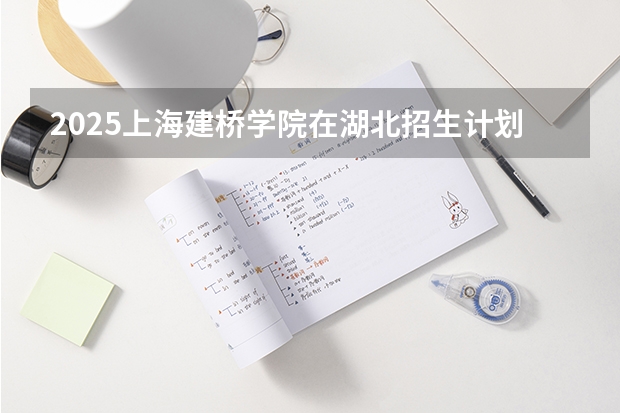 2025上海建桥学院在湖北招生计划人数