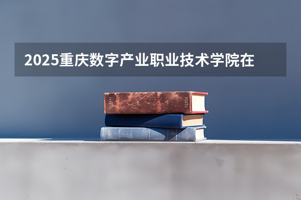 2025重庆数字产业职业技术学院在河北招生计划人数