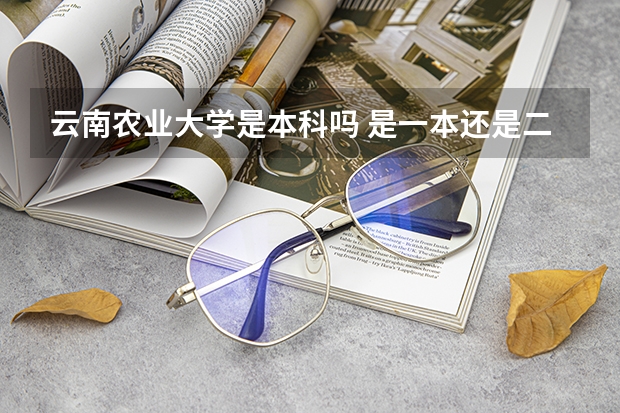云南农业大学是本科吗 是一本还是二本
