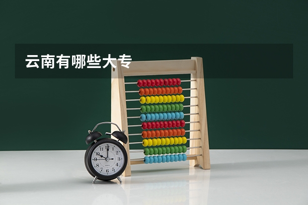 云南有哪些大专