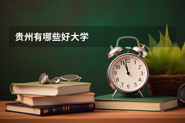 贵州有哪些好大学