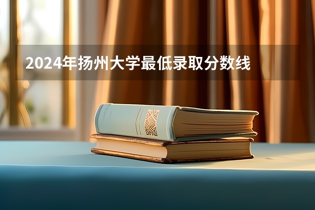 2024年扬州大学最低录取分数线