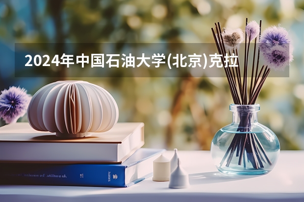 2024年中国石油大学(北京)克拉玛依校区最低录取分数线