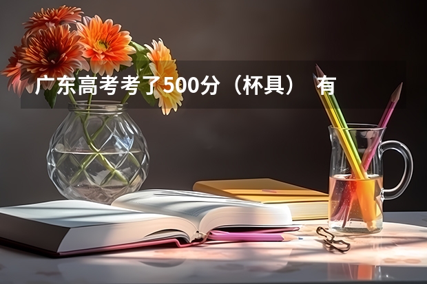 广东高考考了500分（杯具）  有什么好的3A的学校读