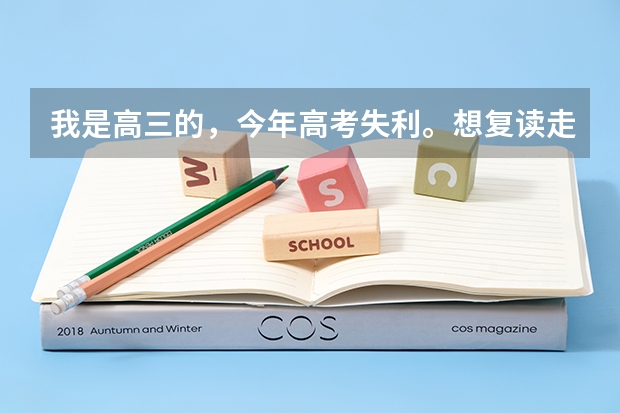 我是高三的，今年高考失利。想复读走艺考，原来有绘画功底。。。不过现在不知道想参加艺考现在该怎么做，