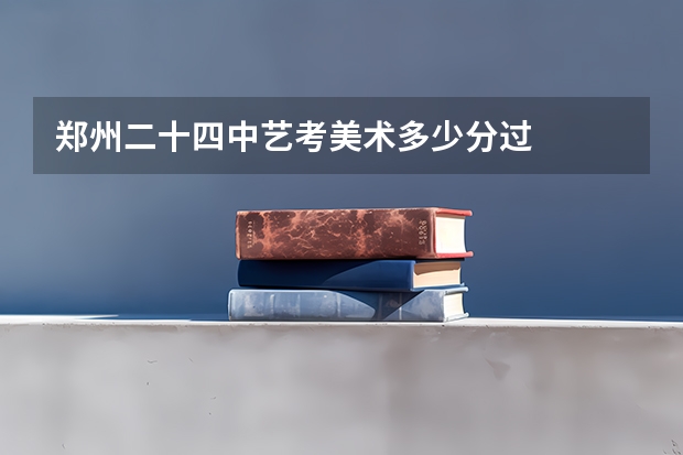 郑州二十四中艺考美术多少分过