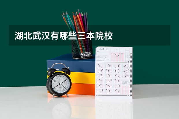 湖北武汉有哪些三本院校