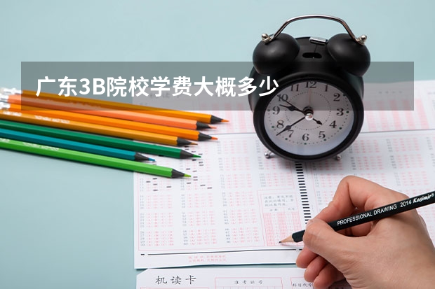 广东3B院校学费大概多少