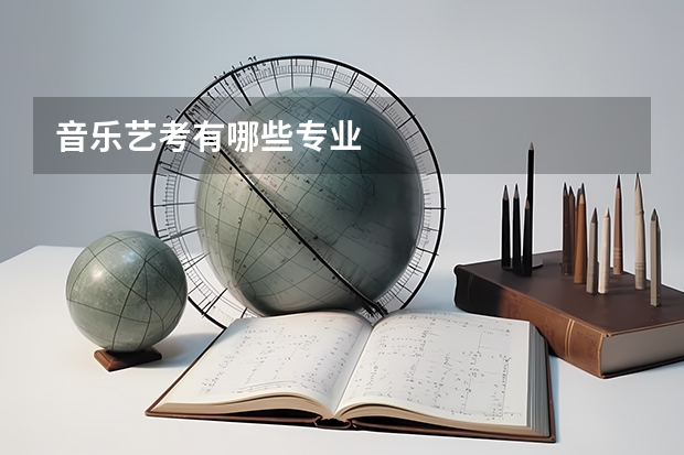 音乐艺考有哪些专业