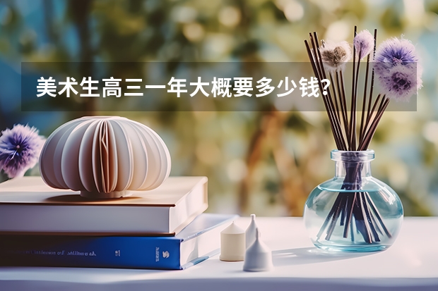 美术生高三一年大概要多少钱？