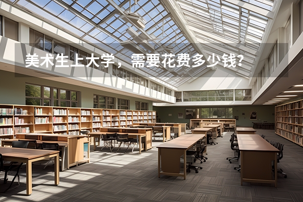 美术生上大学，需要花费多少钱？