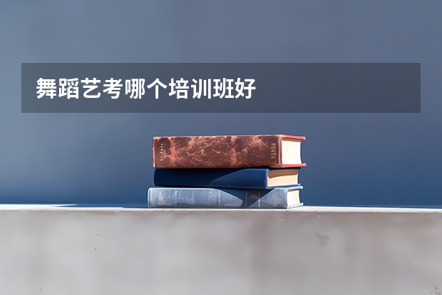 舞蹈艺考哪个培训班好