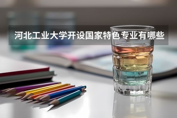 河北工业大学开设国家特色专业有哪些