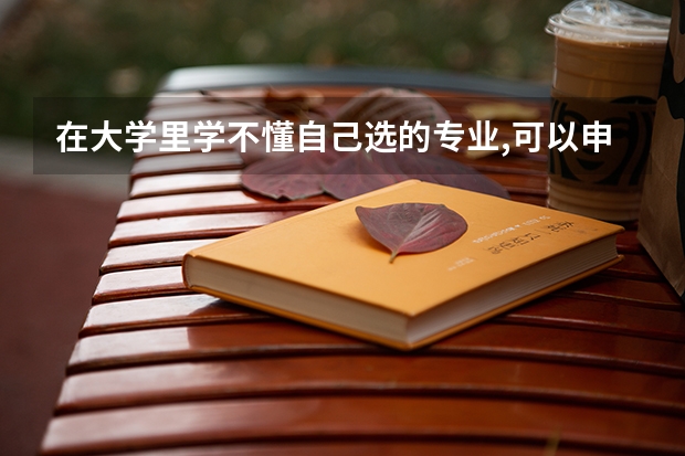 在大学里学不懂自己选的专业,可以申请第二专业吗