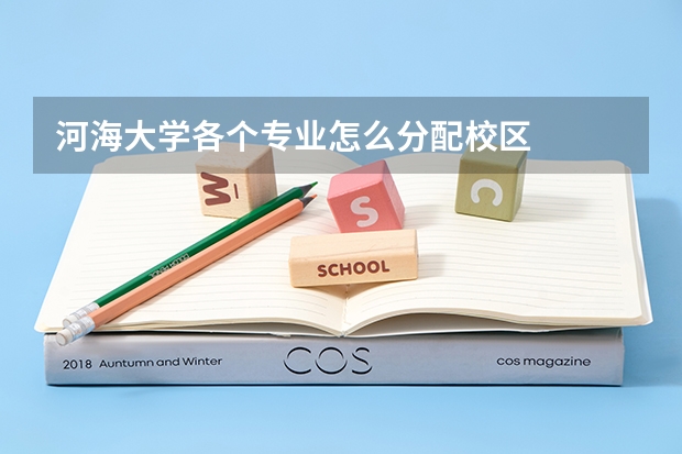 河海大学各个专业怎么分配校区