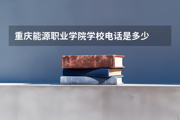 重庆能源职业学院学校电话是多少