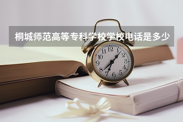 桐城师范高等专科学校学校电话是多少