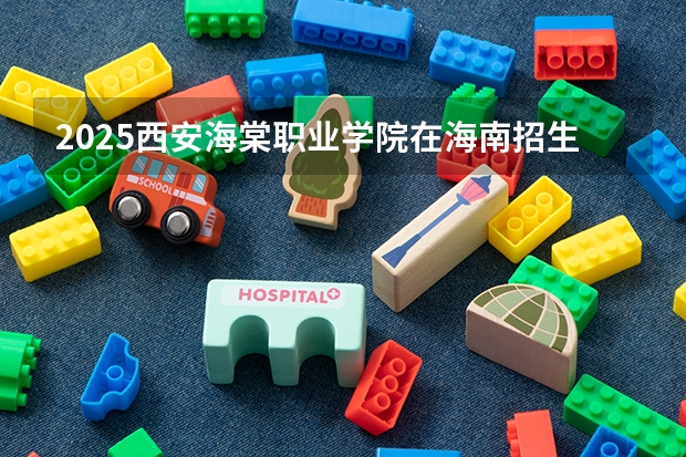 2025西安海棠职业学院在海南招生计划人数