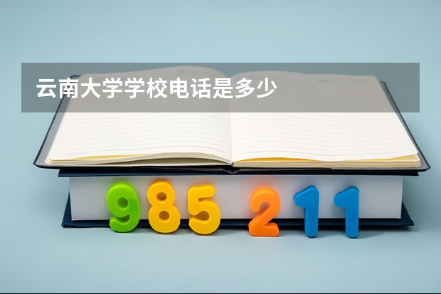 云南大学学校电话是多少